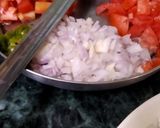 A picture of step 1 of Paneer Bhurji.