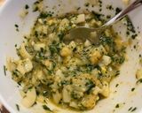 Töltött csirkebőr recept fázis 1 fotója