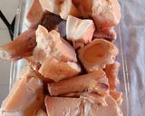 Foto del paso 1 de la receta: Gelatina de caldo de Hueso 🦴 🍖(receta para bienestar articular y digestivo)