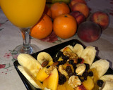 Foto del paso 4 de la receta: Desayuno con frutas frescas y frutos secos 😋