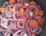 عکس مرحله 3 از دستور ترشی پیاز هویج فوری 🧅🥕🧄