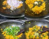 A picture of step 2 of Fresh Green Turmeric Gujarati Sabzi - લીલી હળદર નું શાક.