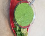 A picture of step 4 of Green chutney.