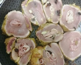 Foto del paso 11 de la receta: Lomo de cerdo sellado y relleno con arroz a la jardinera