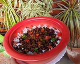 A picture of step 7 of Masaledar Kaale Chana Chaat.