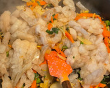 Foto del paso 4 de la receta: Pasta con camarones 🍤 estilo Oriental 🫶