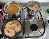 Foto del paso 2 de la receta: Fettuccine de espinacas con salmón y gambas