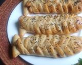 A picture of step 10 of Chicken bread(fish shape).