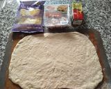 Foto del paso 15 de la receta: Hacer masa de pizza casera y rellenarla. Hacer la masa a mano o con la Amasadora de pan