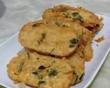 Foto langkah ke 3 dari resep Tempe Goreng Daun Jeruk Vegetarian.