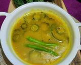 উচ্ছে দিয়ে মুগের ডাল(ucche diye moong dal recipe in Bengali) রেসিপির ধাপ 5 ছবি