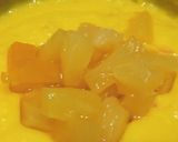 A picture of step 2 of Mango custard.