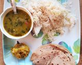 A picture of step 3 of Daal tadka.