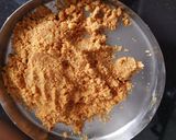 A picture of step 8 of Masoor dal(Red lentil) ladoo.