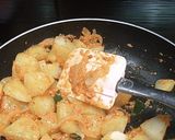 A picture of step 4 of Khaty Aloo.