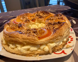 Foto del paso 9 de la receta: Roscón de Reyes de hojaldre relleno de crema pastelera