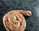 A picture of step 2 of Masala Lachha Paratha.