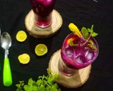 A picture of step 8 of Dragon Fruit Lemonade.