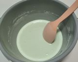 Foto langkah ke 2 dari resep Mochi pandan isi kacang.