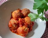 Foto del paso 8 de la receta: Albóndigas de merluza y pimientos del piquillo
