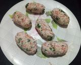 A picture of step 3 of Sabudana and carrots rolls.