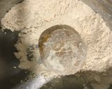 A picture of step 3 of Missi Roti.