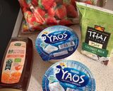 Foto del paso 1 de la receta Helado de fresas, yogur y leche de coco