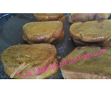 Foto del paso 13 de la receta: Torrijas al horno rellenas de crema