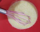 Foto langkah ke 3 dari resep Bolu Kukus Ubi Ungu (No Mixer).