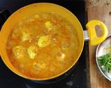 A picture of step 5 of Pondicherry Egg Curry.