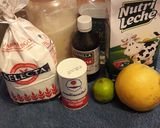 Foto del paso 1 de la receta: Pan de limón con naranja 🍋🍊 (sin huevo) y facilito