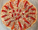Foto del paso 8 de la receta: Pizza de melva con pimiento asado