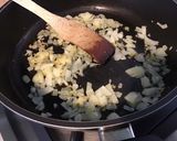 Une image de l'étape 5 de Macaronis au gorgonzola,bacon et tomates cerises façon one pot pasta.