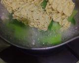 Foto langkah ke 3 dari resep Mie kuah soto plus sayur.