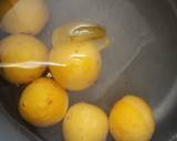 مراحل دستور مربا آلو زرد عکس 1