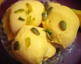 A picture of step 1 of Mango Ice-cream.
