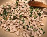 A picture of step 3 of Dandan noodles.