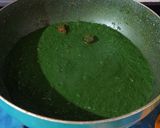 A picture of step 6 of Palak Paneer.