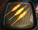 A picture of step 4 of Paneer Seekh Kebab.