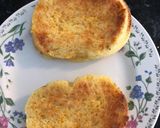A picture of step 2 of Keto English muffin.