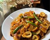 Gambar langkah 4 resipi Sotong kicap.