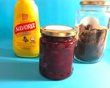 Foto del paso 3 de la receta: Mi carré de cerdo con salsa de frutillas a la azúcar negra, bananas acarameladas y papas al vapor