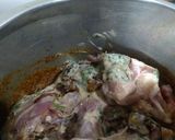A picture of step 2 of Hyderabadi Chicken.