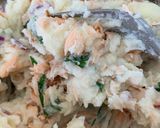 A picture of step 2 of Rustic Smoked Salmon Fishcakes.