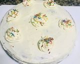 A picture of step 6 of Buttercream icing#4weekschallenge.