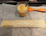 Foto del paso 5 de la receta: Hojaldre enrollado con o sin gluten con crema de chocolate con o sin avellana tú eliges