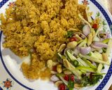 รูปขั้นตอนการทำที่ 6 ของ ยำไก่ฟู