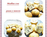 Foto del paso 1 de la receta: Muffins con nueces y pasas