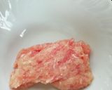 รูปขั้นตอนการทำที่ 2 ของ อาหารเด็ก ไข่ยัดไส้ (หมูผสมไก่)