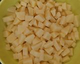 Habart krumplileves virslivel recept fázis 1 fotója